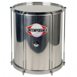Surdo Contemporânea 14 "x 40cm de alumínio