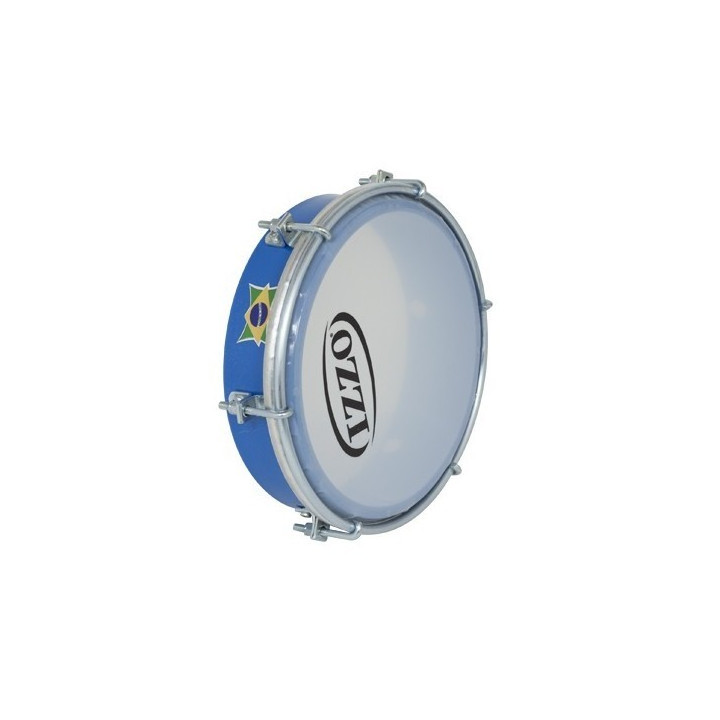 Tamborim 6" weiß abs p/brasil iszo ref.iz3691