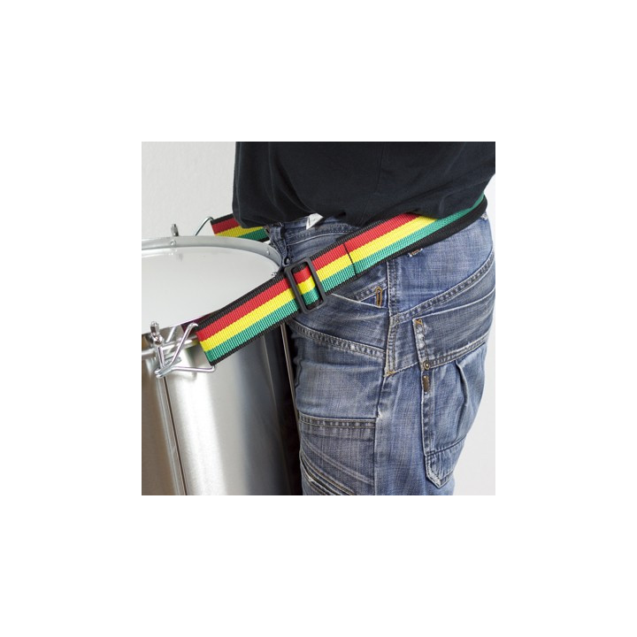Batucada Strap XXL Rasta Rembourré Taille