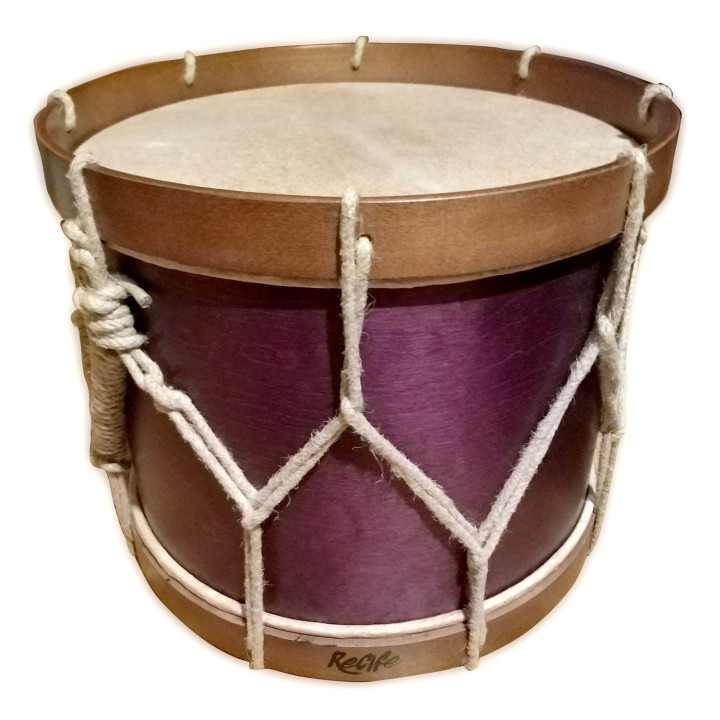 Alfaia 16" professional purple recife maracatu