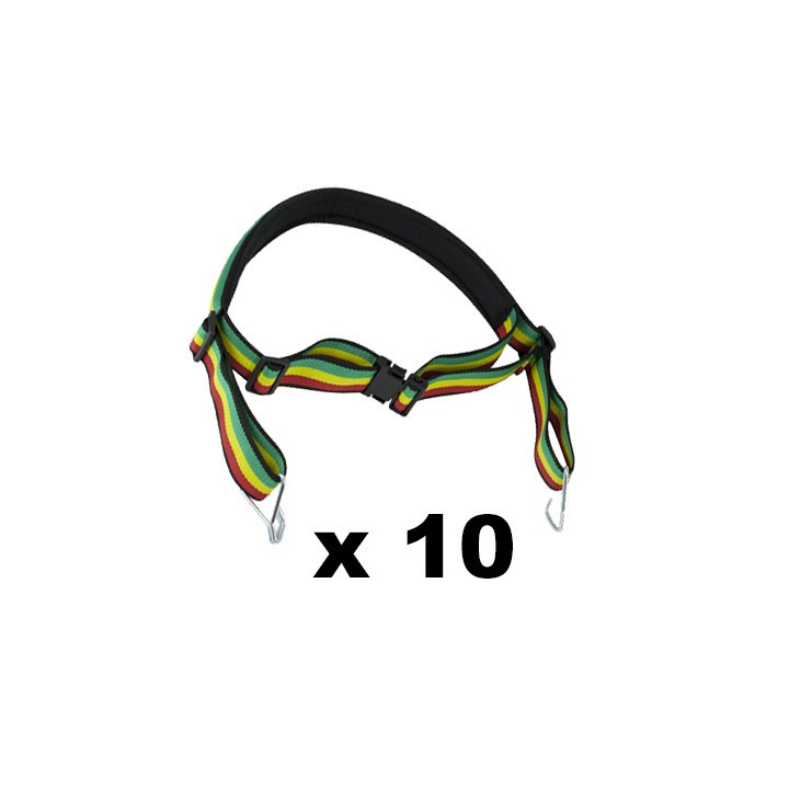 Pacote de 10 alças rasta batucada