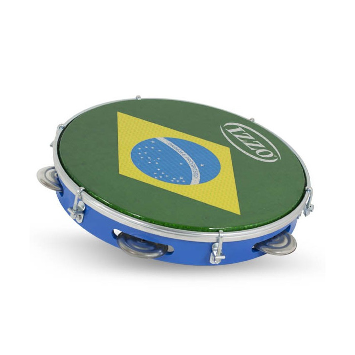Pandeiro 10 "abs azul