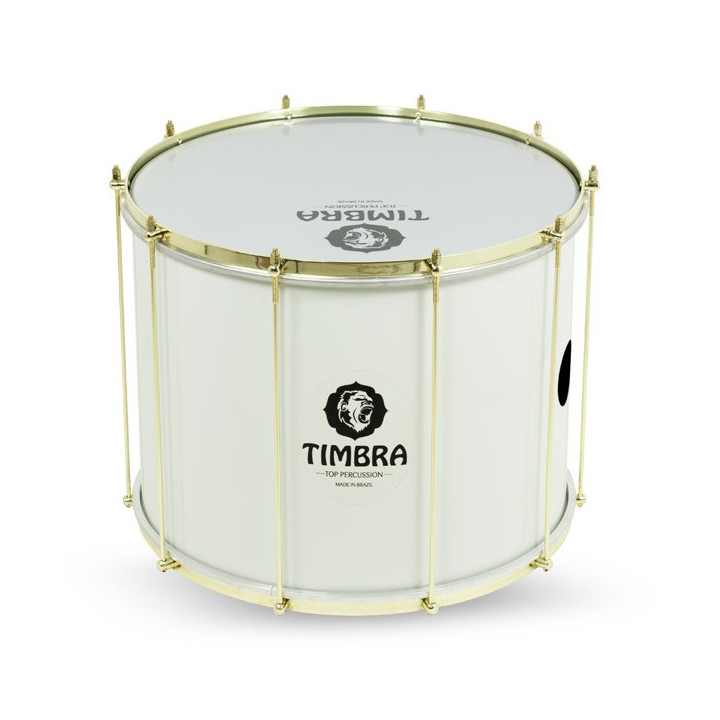 Surdo 20"X40 Cm White Timbra 10-Div. Ti8268 Gold