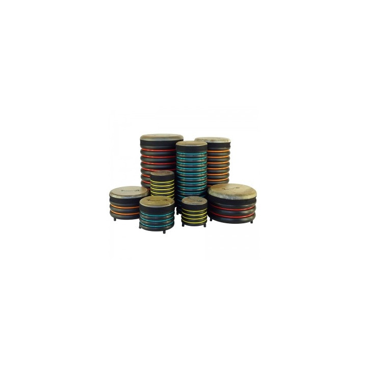 Conjunto de 8 tambores trommus
