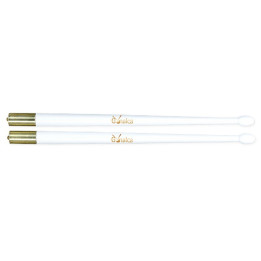 White gala drum stick pair ref.02021