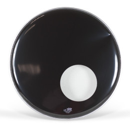 Parche 24" ut ebony standard agujero aut-1024-es