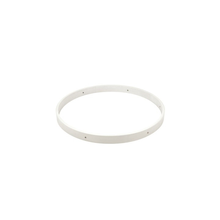 Bague bouleau 30cm. blanc
