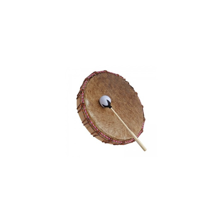 Tambor chamánico 14"x3" cuerdas