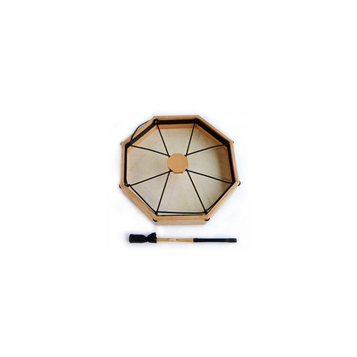 Octagonal shamanic drum