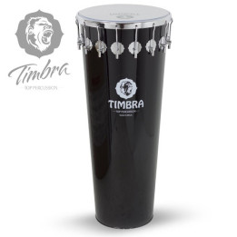 Timbau 14"x90 cm black aluminum timbra 16-div