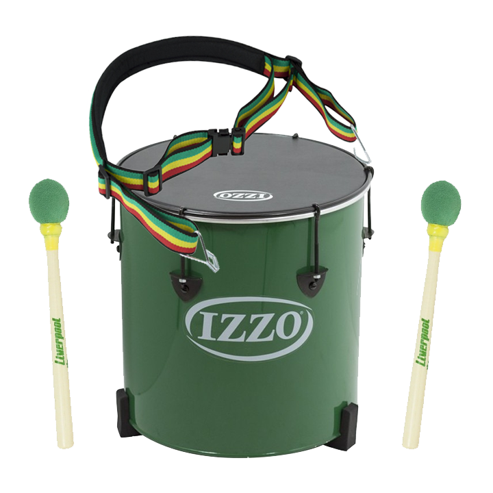 Izzo 14" Surdo Pack mit Schlägeln und Gurt
