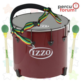 Izzo 18" surdo pack with mallets and strap
