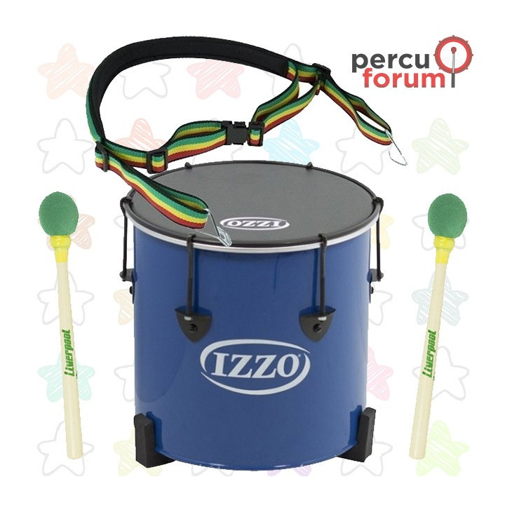 Izzo 12" Surdo Pack mit Schlägeln und Gurt