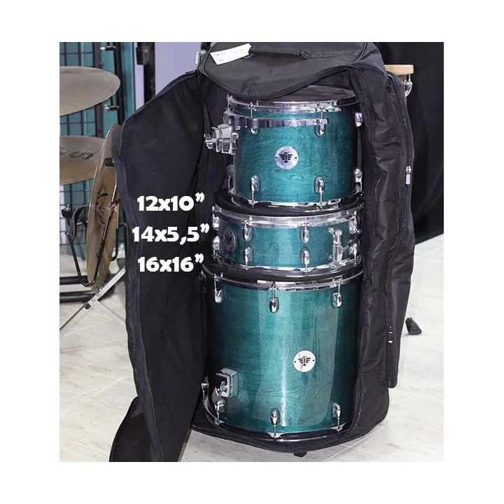 Custodia per batteria 3 pezzi con ruote Rif. 7441