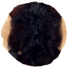 Leather Patch With Fur 60 cm Ref. 07995