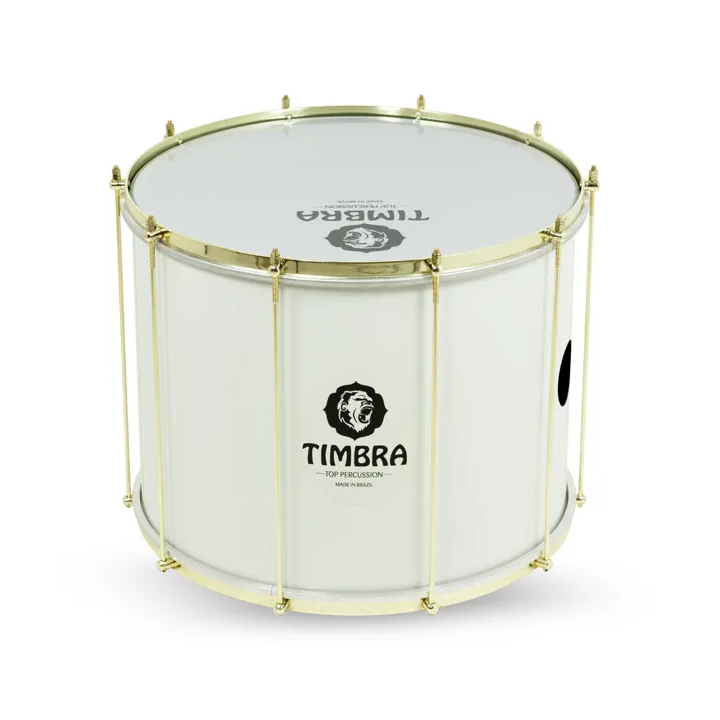Surdo 20"X40 Cm White Timbra 10-Div. Ti8268 Gold