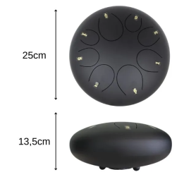Tongue Drum 10" avec 8 tons