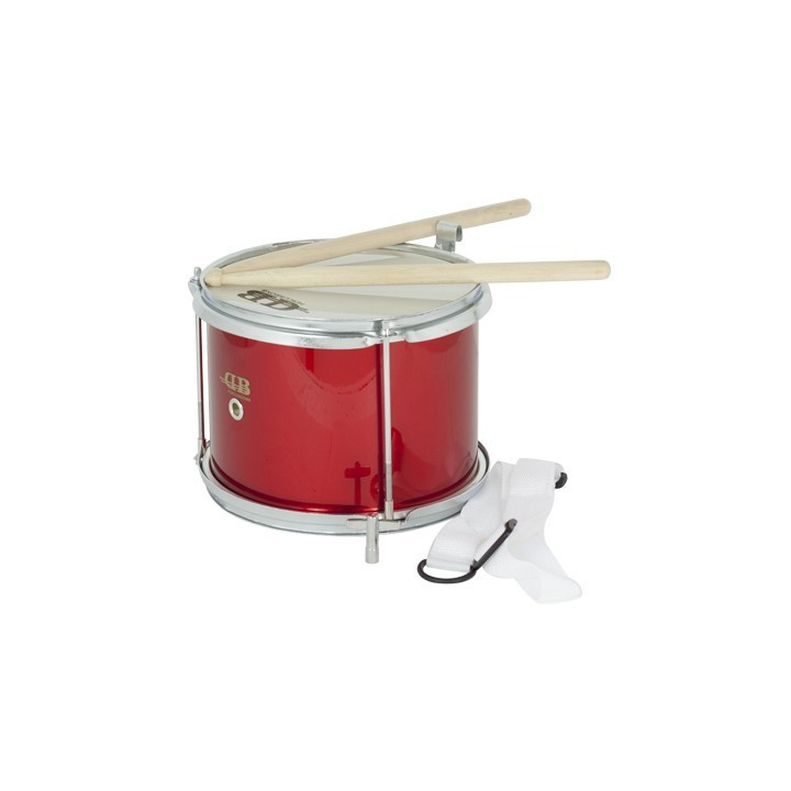 Tambor Infantil 8"x6" Rojo con Baquetas y Correa – DB Percussion