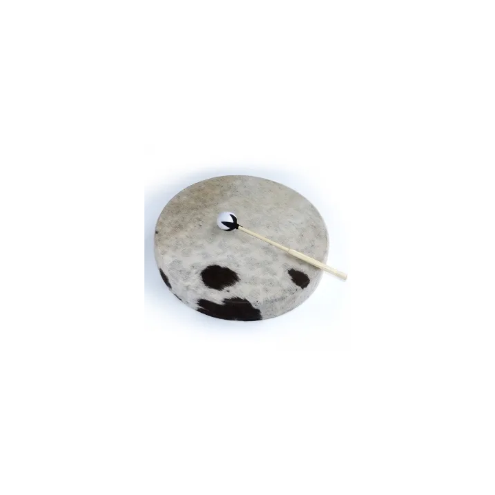 Shamanic drum with hair 18"x3"