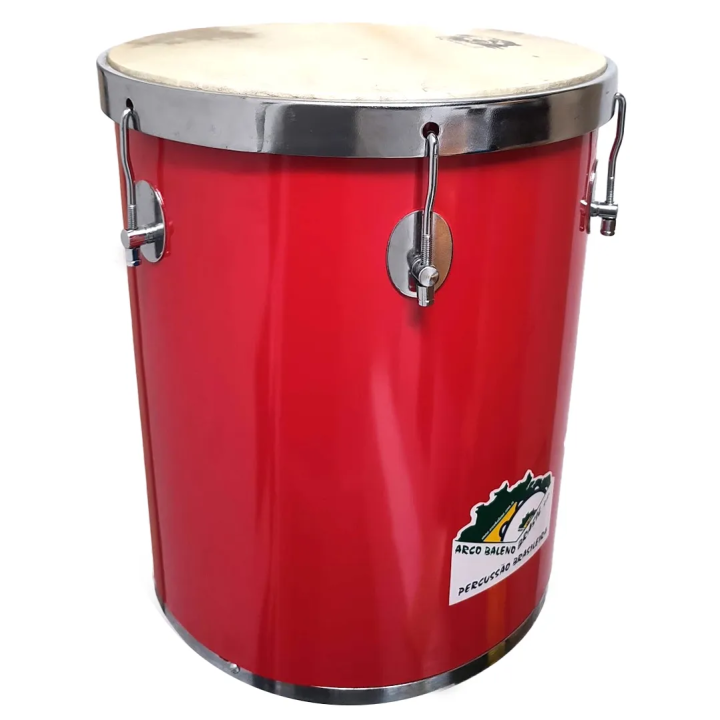 Rebolo rojo Arco Baleno con parche de piel