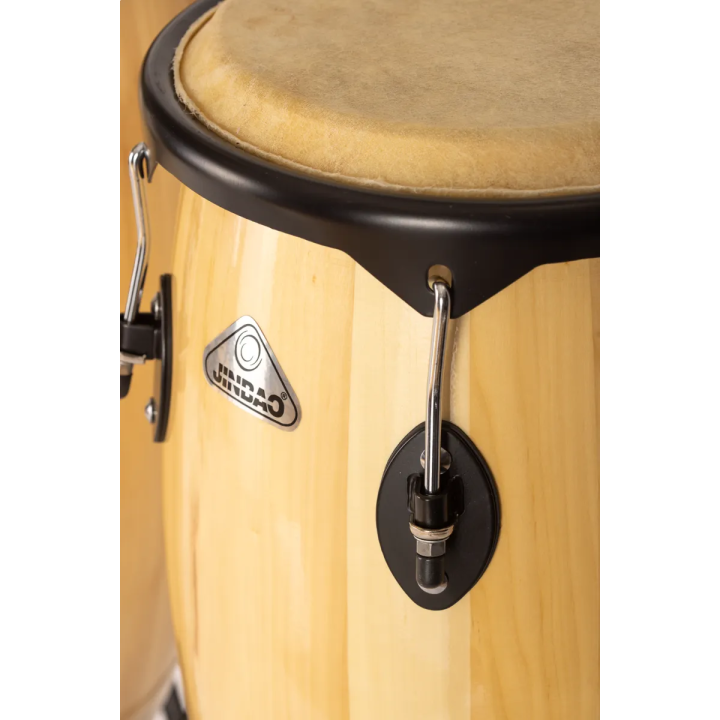 Congas Jinbao 10" y 11" JBSH2 natural arce con soporte
