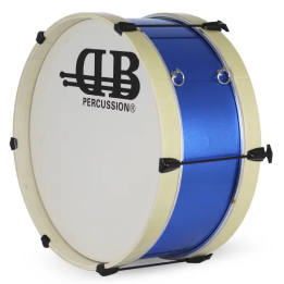 Blue charanga bass drum 20" x 18cm