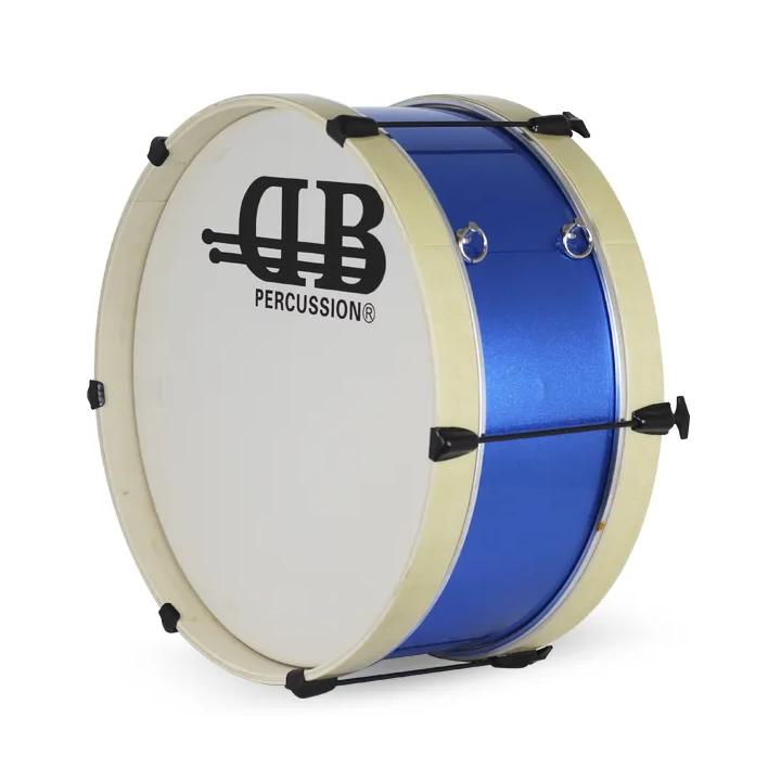 Bombo de charanga azul  20" x 18cm