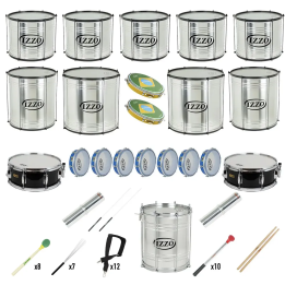 Pack de 23 instruments batucada pour les écoles