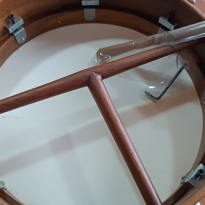 Bodhran de Palo Rosa Fortcop | Percusión Irlandesa de Calidad
