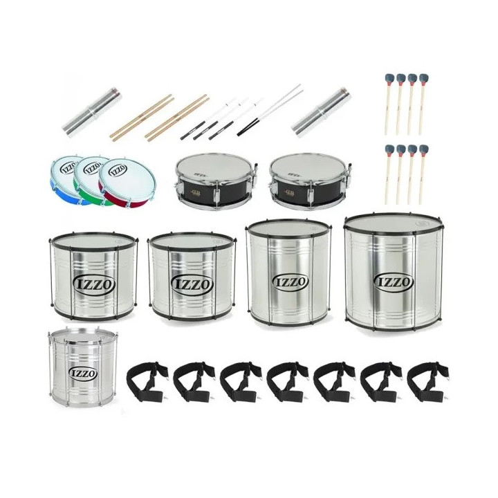 Packung mit 12 Samba-Instrumenten (eco3b)