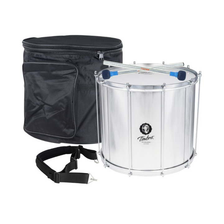 Pack Surdo 18"x40 Timbra 10-D Ti8236 + Koffer + 2 Schlägel + Gurt