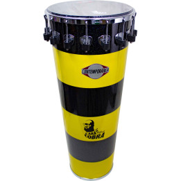 Timbau 14 "x90 cara de cobra - contemporânea (amarelo)