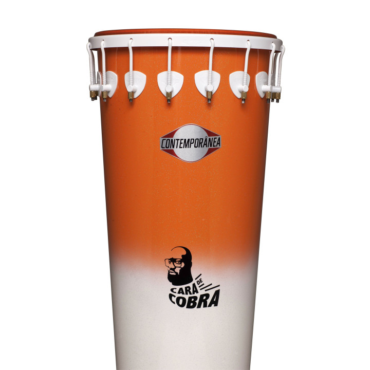 Timba Édition Spéciale Cobra Face avec Dégradé Orange 14"x90 cm