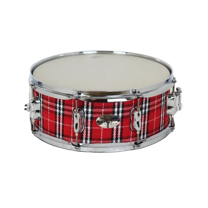Boîte Santa Fe 14" x 5,5" avec finition à carreaux rouges