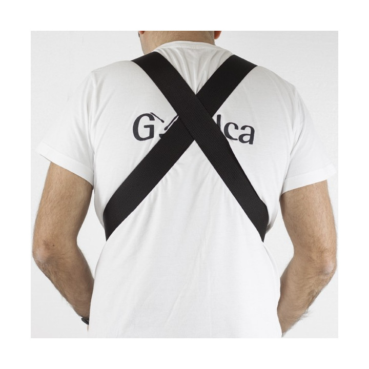 Ref. 723 adult harness strap with eyelets and buckle