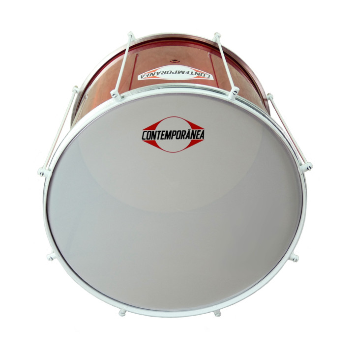 Surdo Contemporânea AXÉ 22" x 40 cm – 8 Light Tensioners | Alegria Red Edition