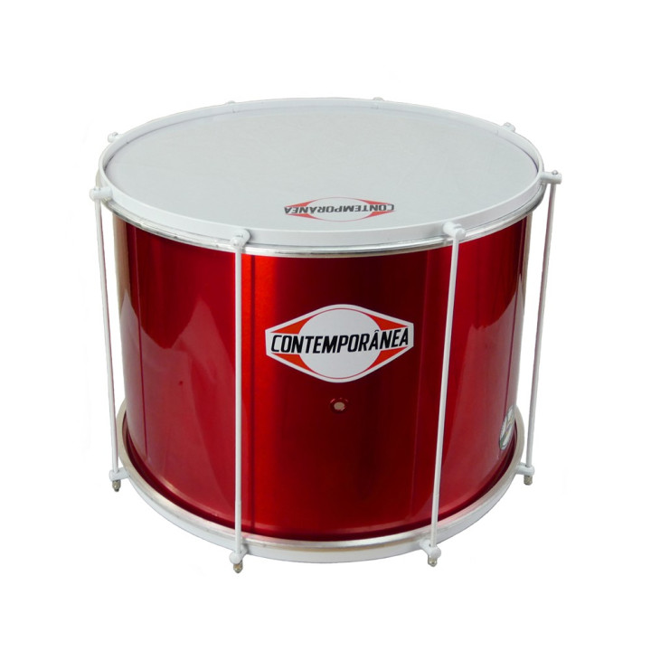Surdo contemporânea Light Axé 20"x40 edición alegría Rojo