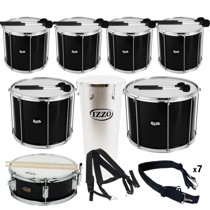 Pack 8 Recife and Izzo Instruments for Samba Reggae