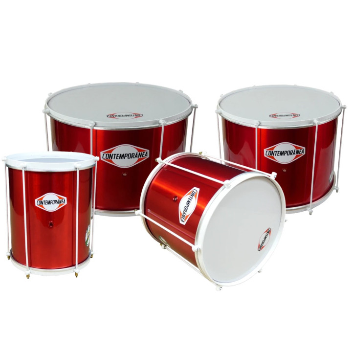 Pacote de 4 instrumentos Contemporânea Rojos (edição Alegría)