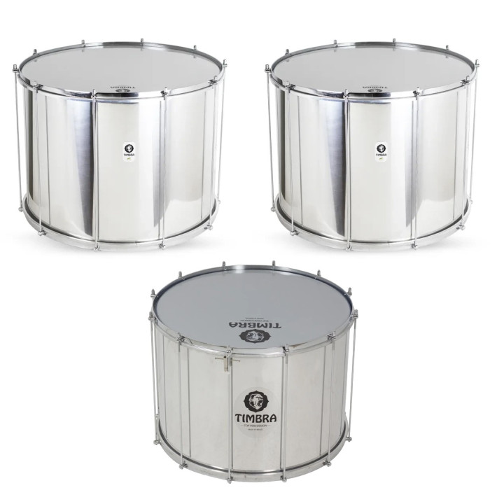Surdos 24" and 22" TIMBRA Pack | Professional Set for Batucada and Samba Reggae