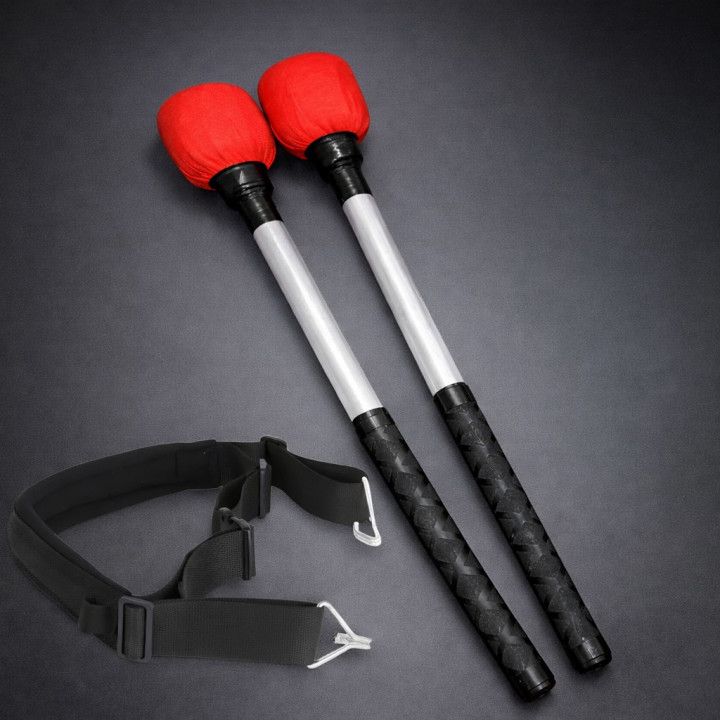 Recife Drumstick and Strap Set for Batucada | Lightweight and Durable