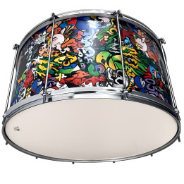 Surdo 22" Recife Graffiti marcación (OCASIÓN)