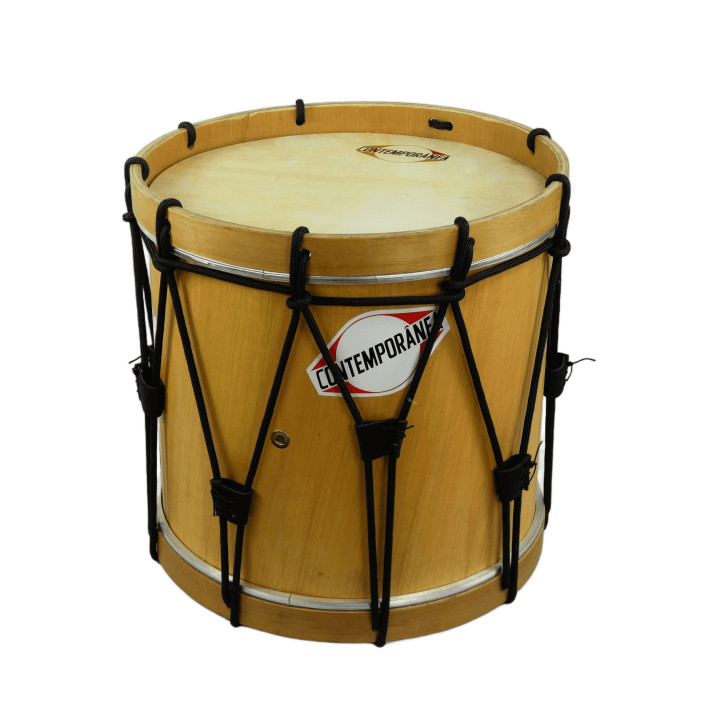 Alfaia 18" tambor de maracatú. Contemporanea.