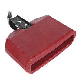 Temple block plastico rojo ref.04341 15x10x5
