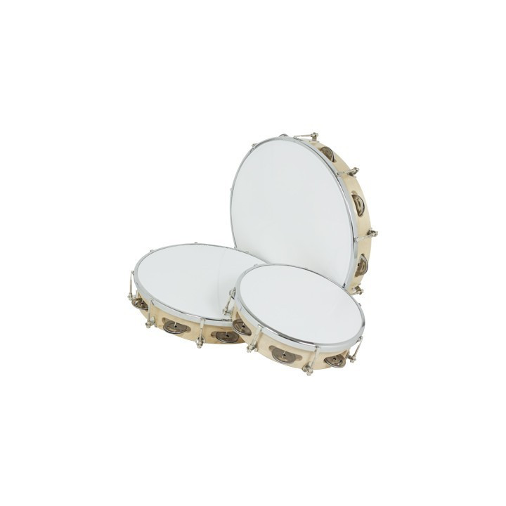 Tamburello accordabile 30 cm p/plastica ref.01613