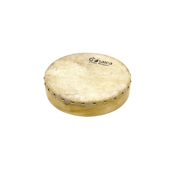 Tamburello in pelle inchiodato 20 cm ref.vh01500