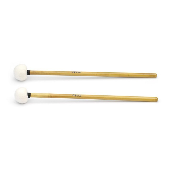 Bacchetta dura nera per timpani ref.6041 bambù