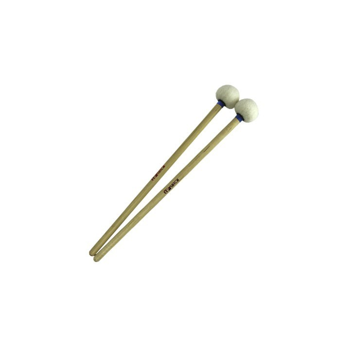 Medium/hard blue timpani mallets ref.6030