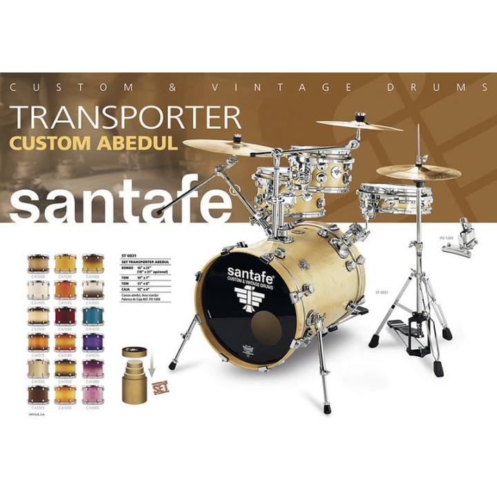 Santa Fe Transporter-Set aus Birke - Ref.st0034