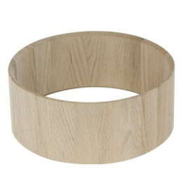 Scocca solida 100% rovere 14"x7"x12mm p01575